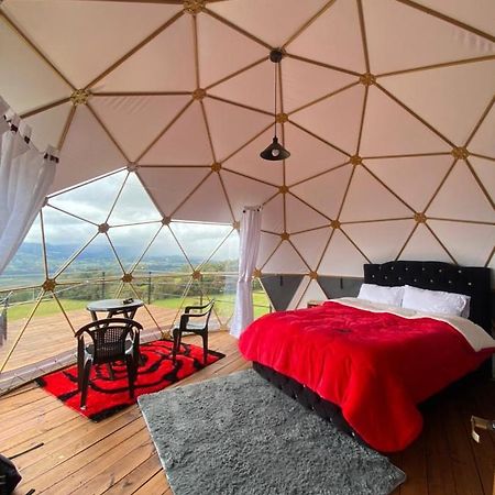 Glamping Hermoso Amanecer Guatavita Extérieur photo