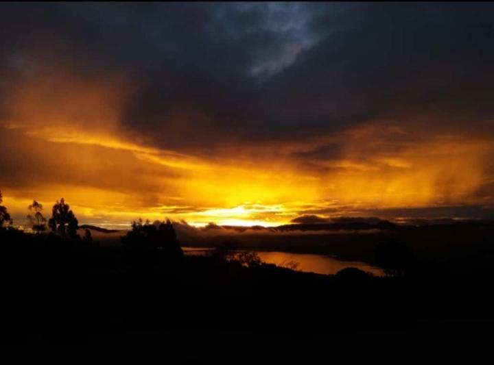 Glamping Hermoso Amanecer Guatavita Extérieur photo