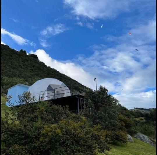 Glamping Hermoso Amanecer Guatavita Extérieur photo