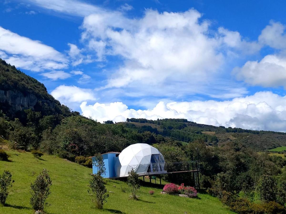 Glamping Hermoso Amanecer Guatavita Extérieur photo