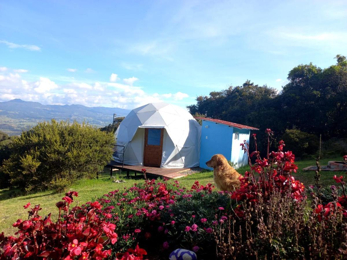 Glamping Hermoso Amanecer Guatavita Extérieur photo