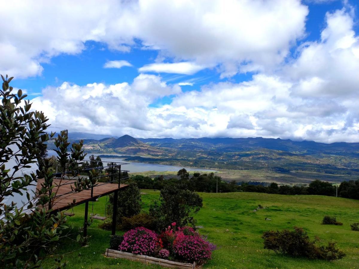 Glamping Hermoso Amanecer Guatavita Extérieur photo