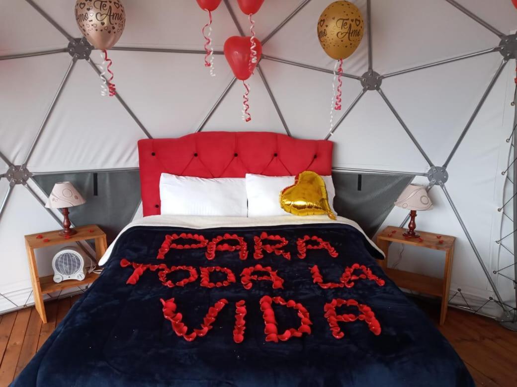 Glamping Hermoso Amanecer Guatavita Extérieur photo