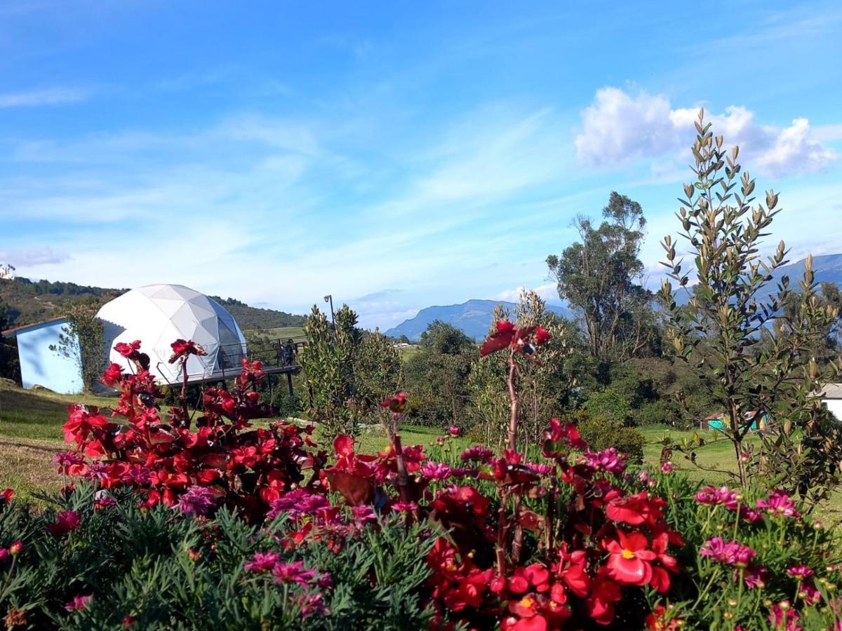 Glamping Hermoso Amanecer Guatavita Extérieur photo