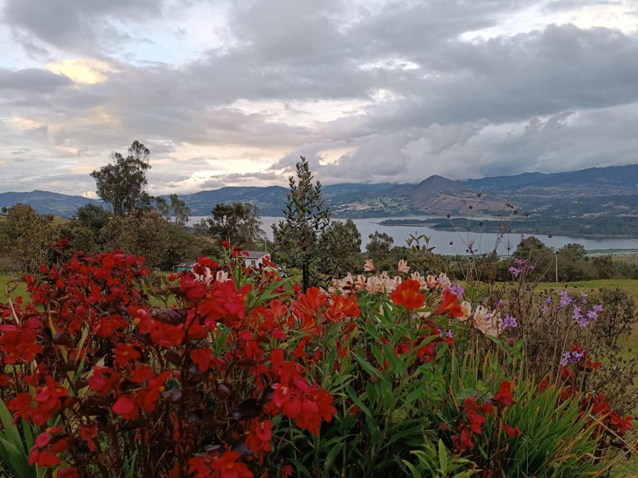 Glamping Hermoso Amanecer Guatavita Extérieur photo