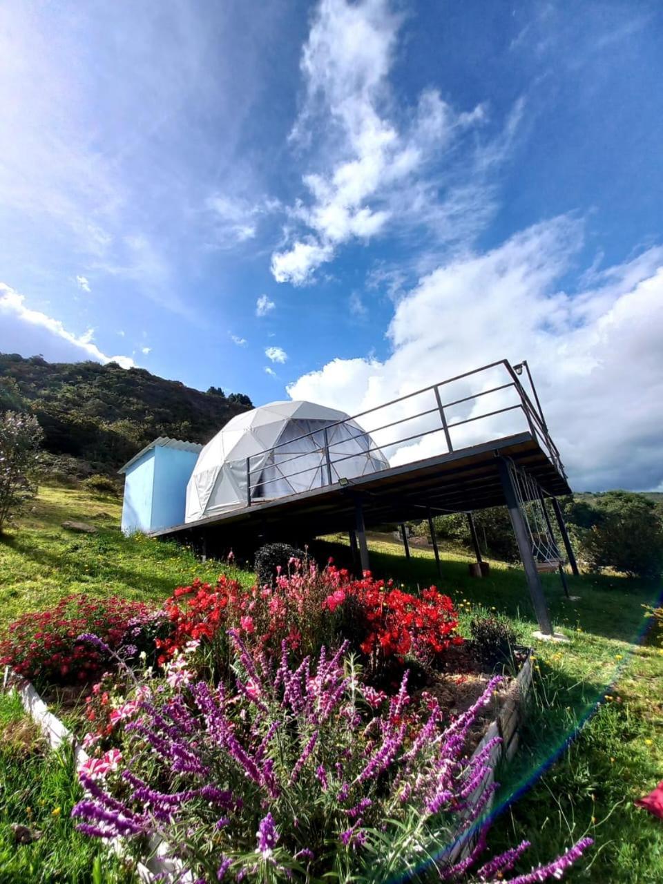 Glamping Hermoso Amanecer Guatavita Extérieur photo