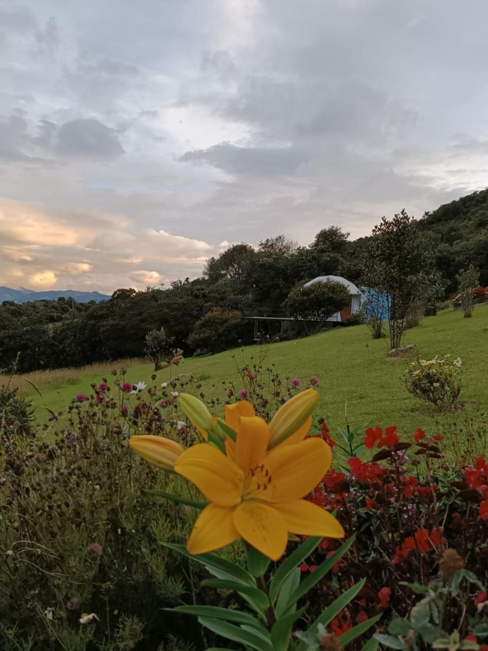 Glamping Hermoso Amanecer Guatavita Extérieur photo